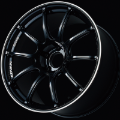 Picture of Advan RZII 15x7.0 / +30 Offset / 4x100 / 63mm Bore / Racing Gloss Black and Ring