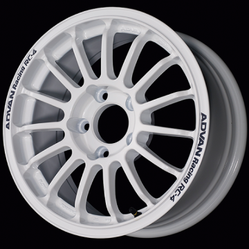 Picture of Advan RC-4 15x7.0 / +35 Offset / 5x100 / 63mm Bore / Rally White