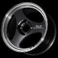 Picture of Advan ONI2 14x7.0 / +30 Offset / 4x100 / 63mm Bore / Machining and Black Gunmetallic