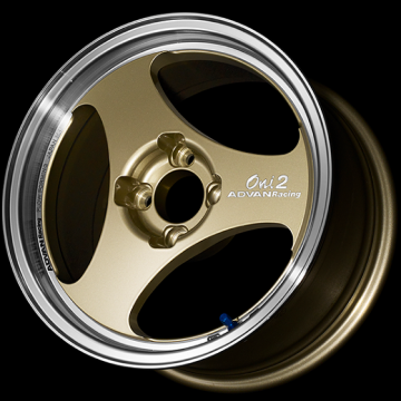 Picture of Advan ONI2 15x7.0 / +42 Offset / 4x100 / 63mm Bore / Machining and Champagne Gold