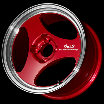 Picture of Advan ONI2 15x6.5 / +35 Offset / 4x100 / 63mm Bore / Machining and Racing Candy Red