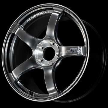 Picture of Advan TC-4 SE 17x7.5 / +45 Offset / 5x100 / 57.1mm Bore / Racing Hyper Black and Diamond Cut