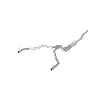 Picture of MBRP 21-25 Cadillac Escalade ESV 6.2L V8 3in Dual Split Rear Cat Back Exhaust - T304
