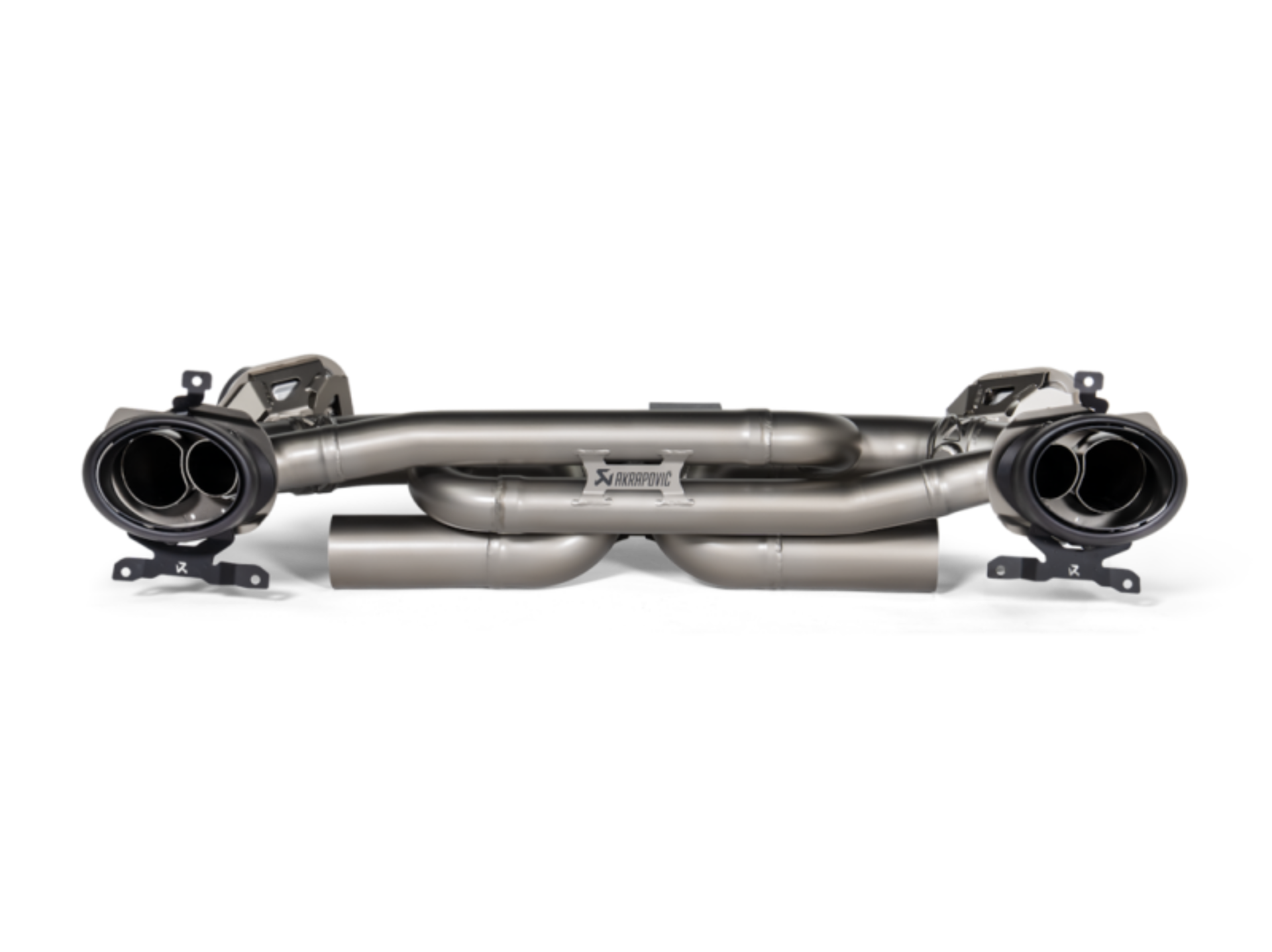 Picture of Akrapovic Porsche 911 Carrera /S/4/4S/GTS/Cabriolet/Targa/Dakar (992) Slip-On Line Titanium Exhaust