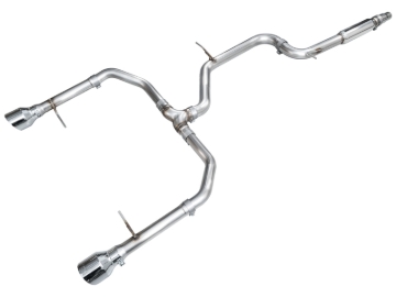Picture of AWE Tuning 22-25 Volkswagen Jetta GLI Track Edition Exhaust - Chrome Silver Tips