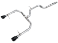 Picture of AWE Tuning 22-25 Volkswagen Jetta GLI Track Edition Exhaust - Diamond Black Tips
