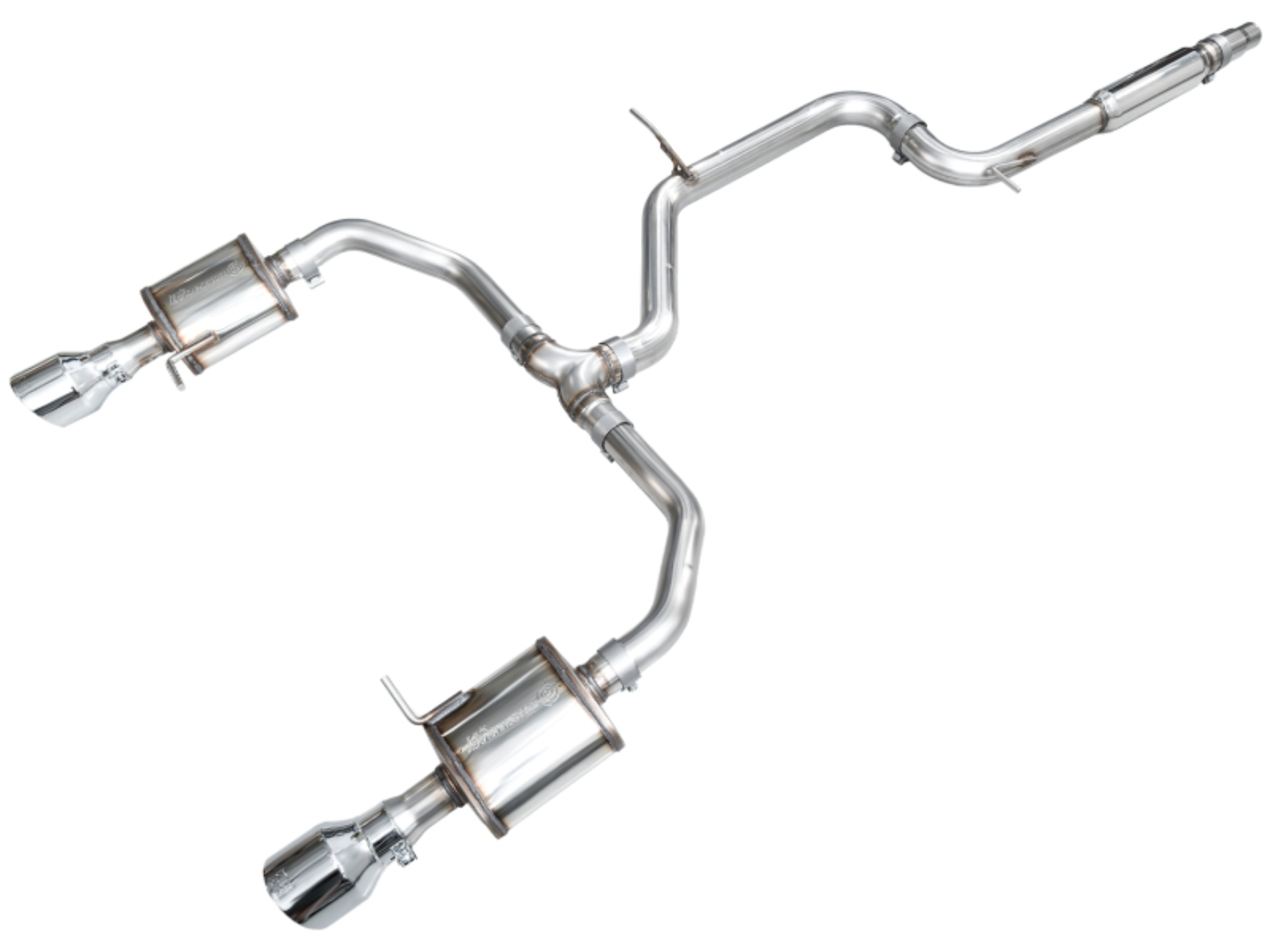 Picture of AWE Tuning 22-25 Volkswagen Jetta GLI Touring Edition Exhaust - Chrome Silver Tips