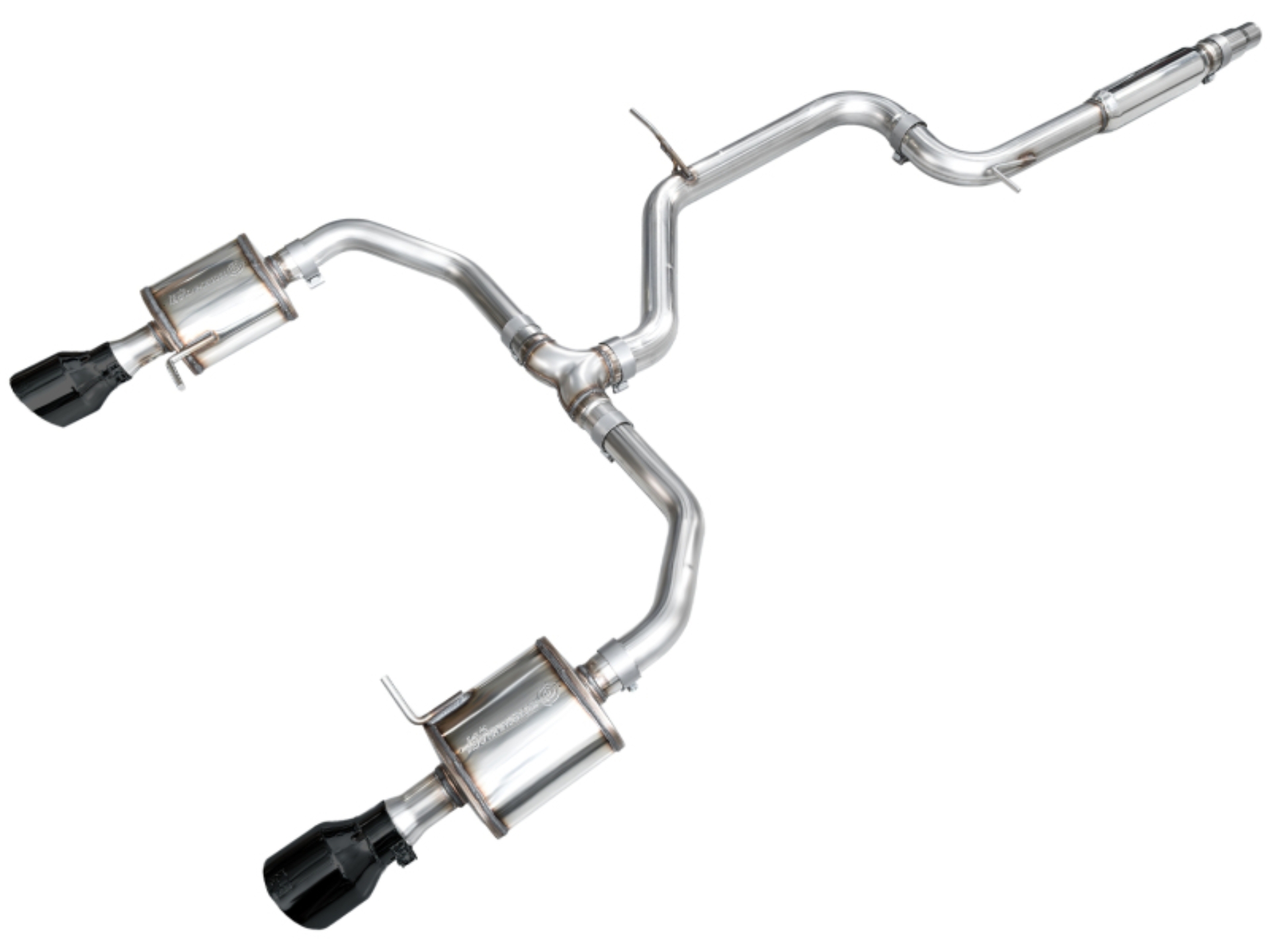 Picture of AWE Tuning 22-25 Volkswagen Jetta GLI Touring Edition Exhaust - Diamond Black Tips