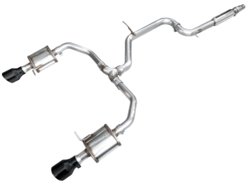 Picture of AWE Tuning 22-25 Volkswagen Jetta GLI Touring Edition Exhaust - Diamond Black Tips