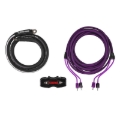Picture of DS18 0-GA Amplifier Install Kit Advance- Purple