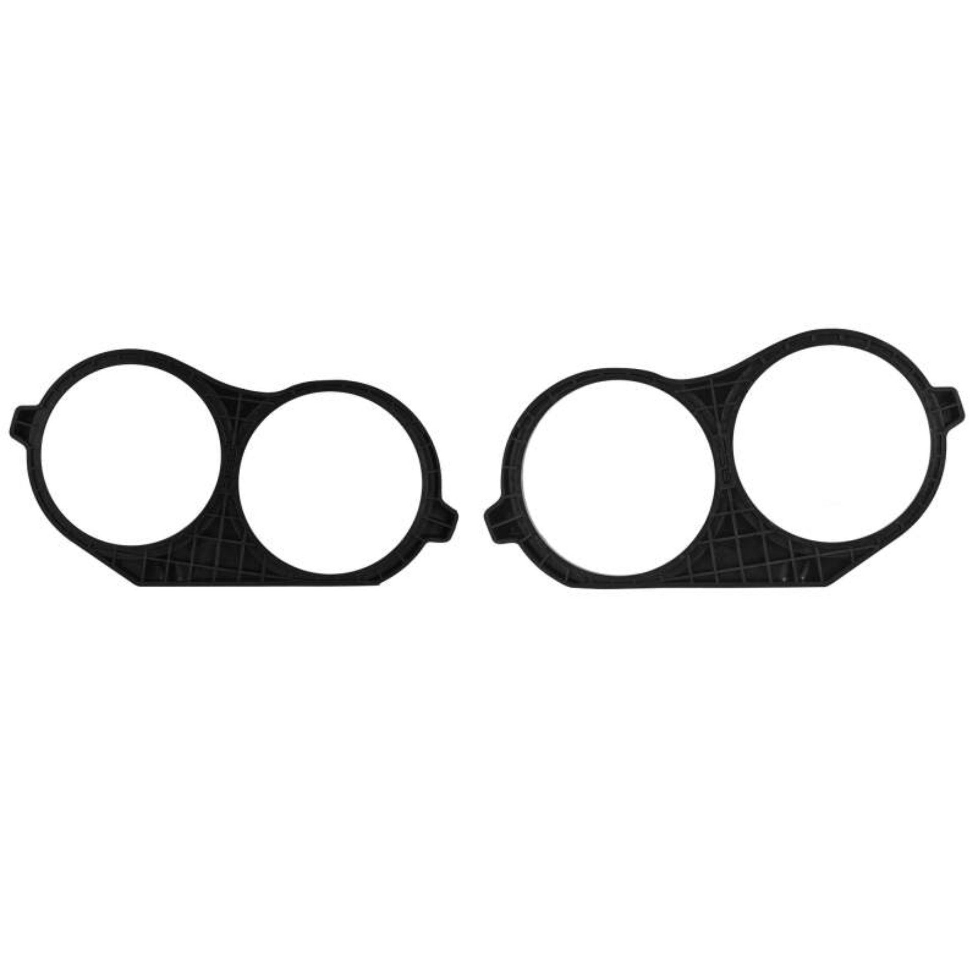 Picture of DS18 14-23 Harley-Davidson Saddle Bag Mid Bass Adapter Ring 2x 10in ABS Black