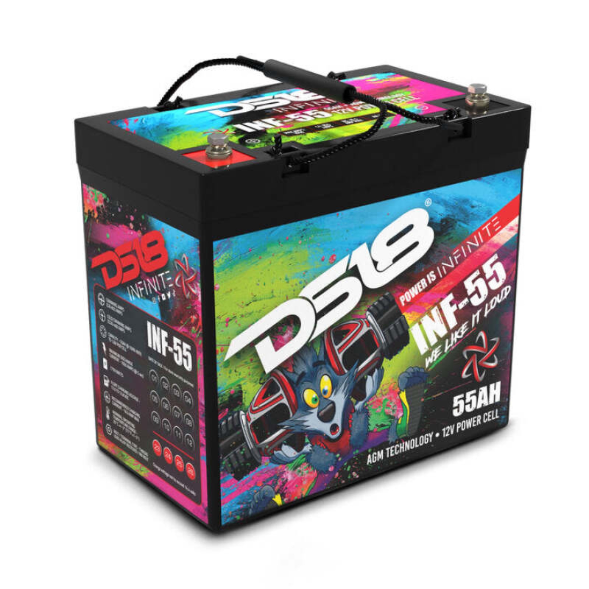 Picture of DS18 1750 Watts 55 AH Infinite AGM Power Cell Battery