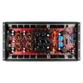 Picture of DS18 1-Channel Amp 15000 Burst/0.5ohm 8000/1ohm 4800/2ohm 2500/4ohm Watts RMS w/ Voltmeter Black