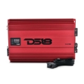 Picture of DS18 1-Channel Amp 9200 Burst/0.5ohm 5000/1ohm 3500/2ohm 2200/4ohm Watts RMS w/ Voltmeter Red