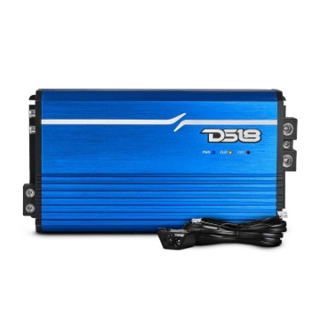 Picture of DS18 1-Channel Amp Class D Full-Range Monoblock 3500 Watts RMS/1ohm Blue