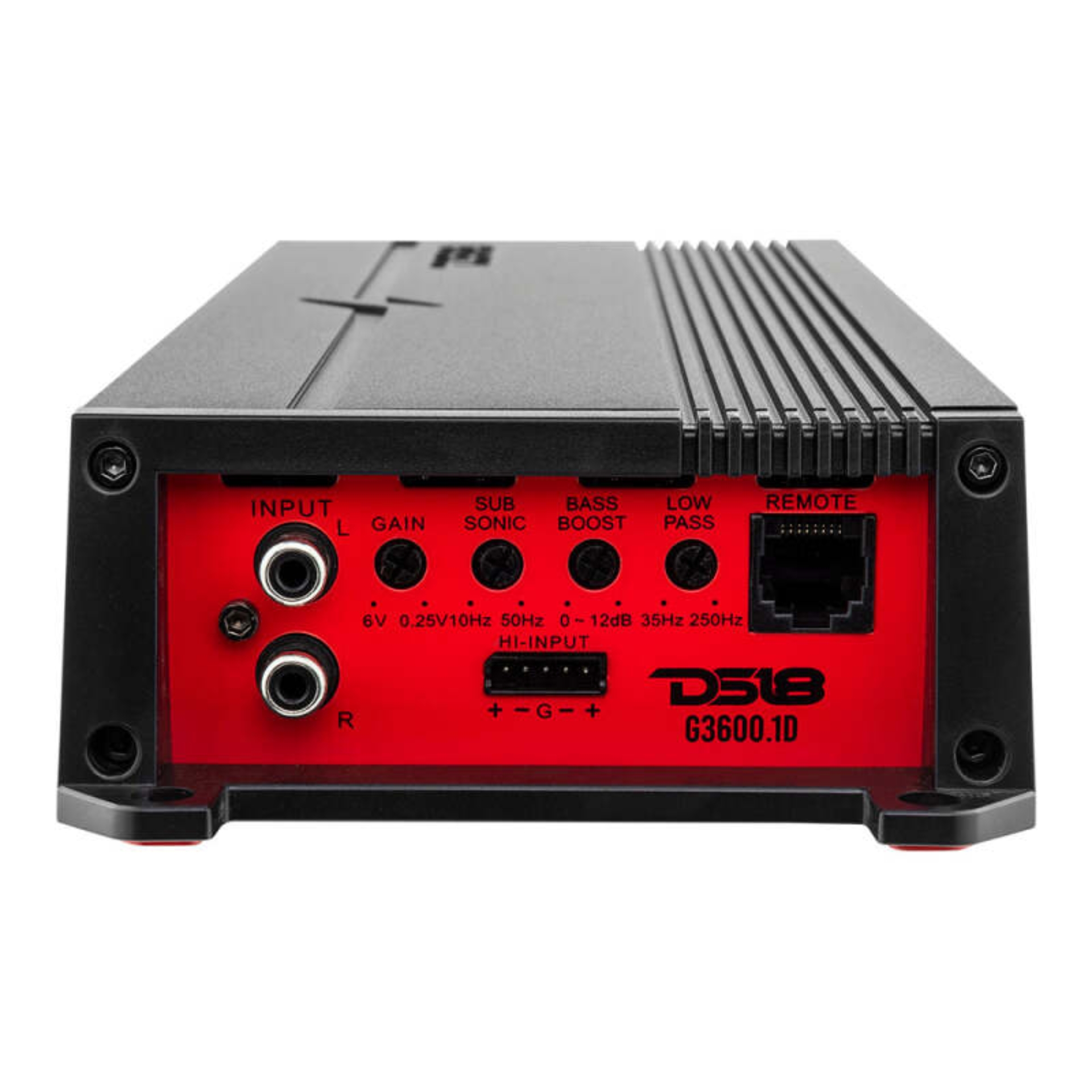 Picture of DS18 1-Channel Amplifier 1200/1ohm 900/2ohm 500/4ohm Watts RMS