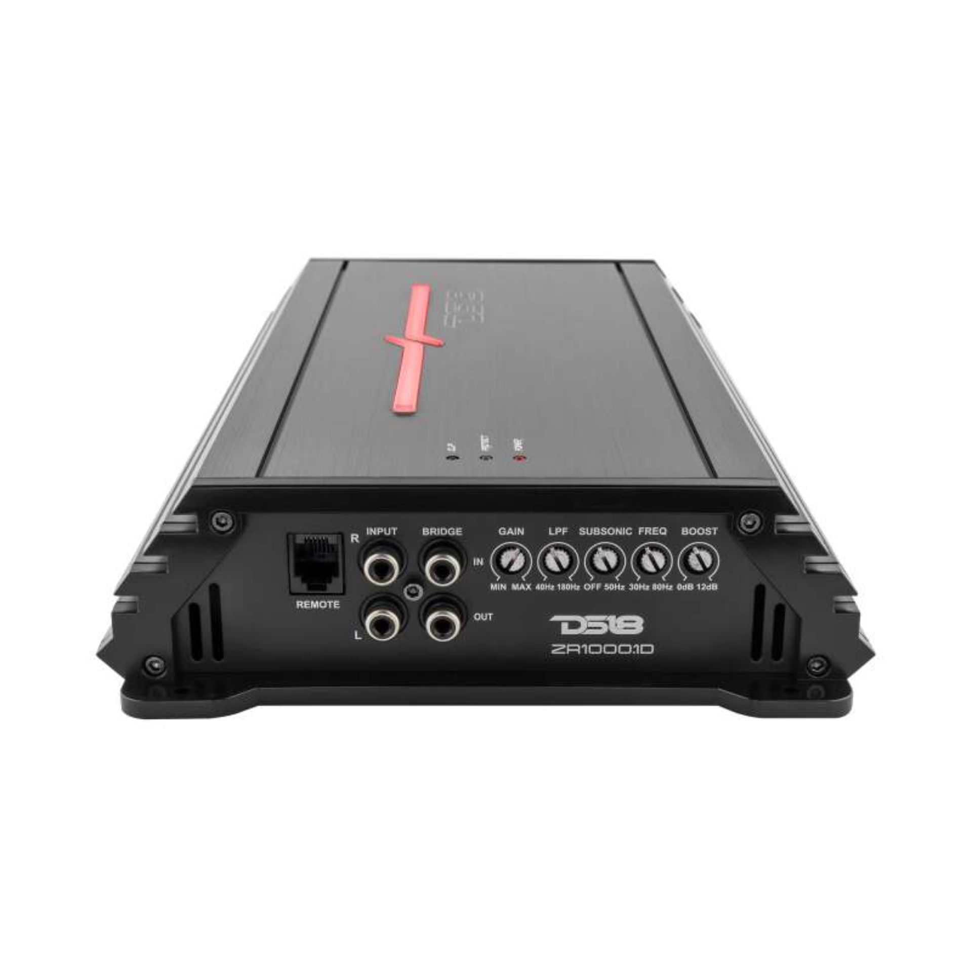 Picture of DS18 1-Channel Class D Amplifier 1000/1ohm 650/2ohm 380/4ohm Watts RMS