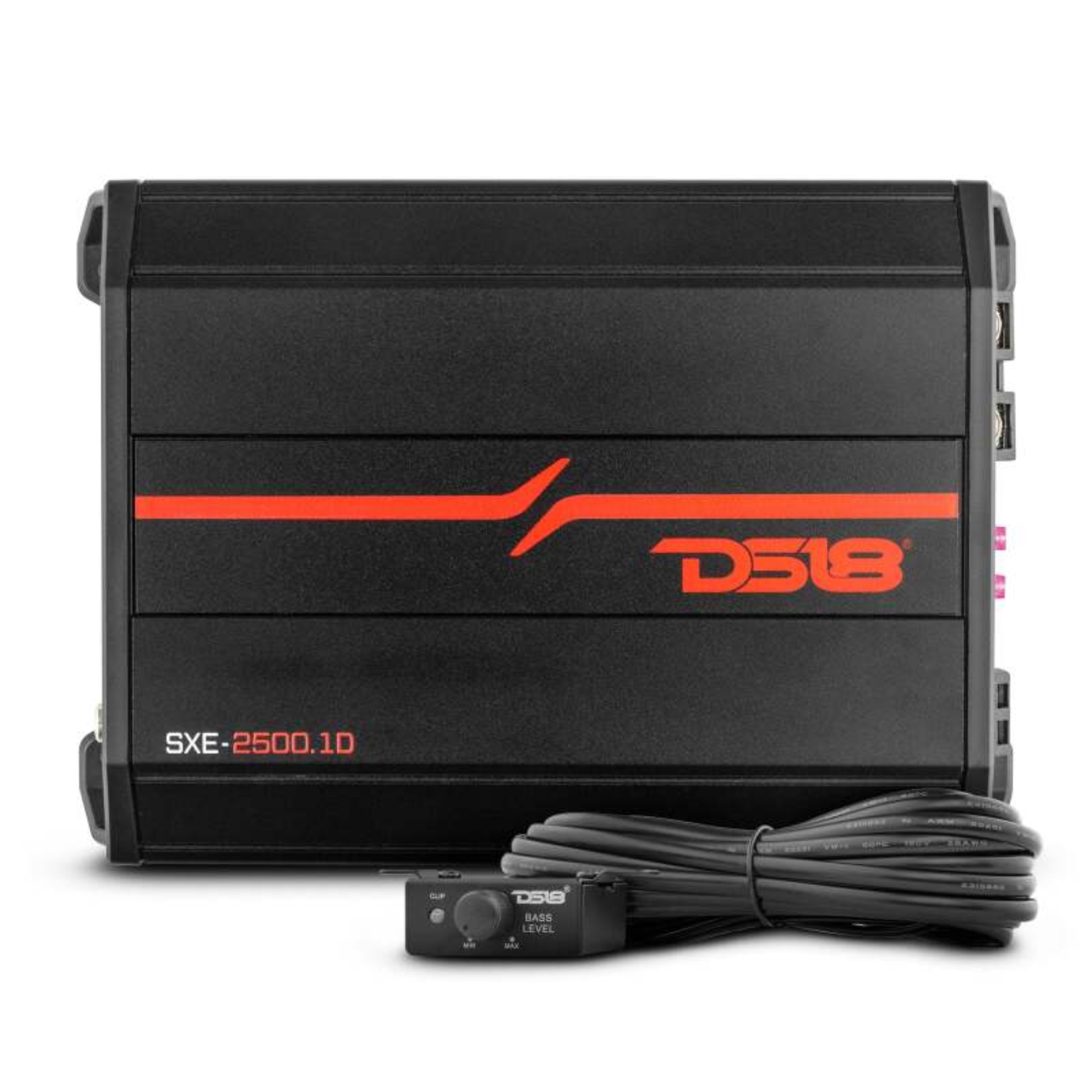 Picture of DS18 1-Channel SXE Amplifier Class D 800/1ohm 600/2ohm 300/4ohm Watts RMS- Black