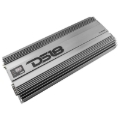 Picture of DS18 1-Chnl Amp 18000 Burst/0.67ohm 10000/1ohm 5800/2ohm 3500/4ohm Watts RMS w/ Voltmeter Black