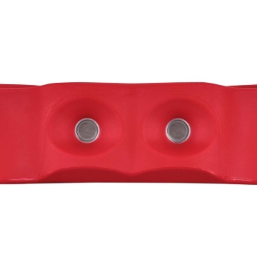 Picture of DS18 2007-18 Jeep JK/JKU Soundbar Fits 4 x 8in Speakers (Not Included) Tweeters Drivers Included-Red
