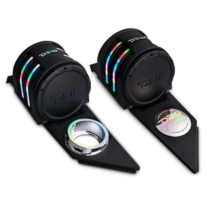 Picture of DS18 2015+ Polaris Slingshot Headrest Enclosure Fits 4 x 6.5in Speakers (Not Included)
