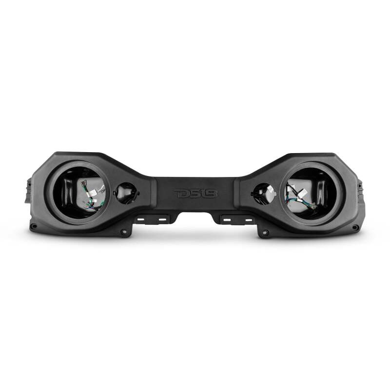 Picture of DS18 2018-23 Jeep JL/JLU/JT Soundbar Enclosure Fits 2x 8in & 2x 3.78in (Speakers Not Included)-Black