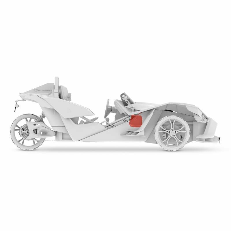 Picture of DS18 2020+ Polaris Slingshot Underdash Speaker Enclosure Fits 2x 6.5in (Speakers not Included)