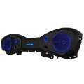 Picture of DS18 2024+ JL/JLU/JT Jeep Overhead Soundbar w/ 2x 8in Speakers & 2x 3.8in Tweeters Included w/ LEDs