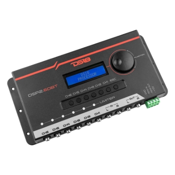 Picture of DS18 2-Channel In and 6-Channel Out Dual Signal Processor LCD Screen Bluetooth