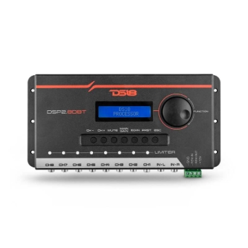 Picture of DS18 2-Channel In and 8-Channel Out Dual Signal Processor LCD Screen Bluetooth