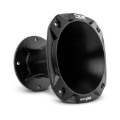 Picture of DS18 2in Bolt-On Throat 35 Degree 4.84in Depth Black Aluminum