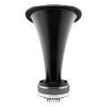 Picture of DS18 2in Long Bolt-On Throat Horn 27 Degree 10.84in Depth Black Aluminum