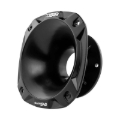 Picture of DS18 2in Short Bolt-On Throat Horn 57 Degree 2.6in Depth Black Aluminum