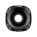 Picture of DS18 2in Short Bolt-On Throat Horn 57 Degree 2.6in Depth Black Aluminum