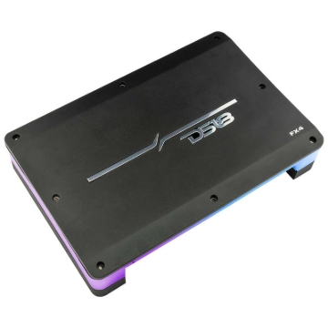 Picture of DS18 4-Channel Amp Stereo Full-Range 4 x 180 Watts RMS/4ohm Flush Mount w/ LED Lights