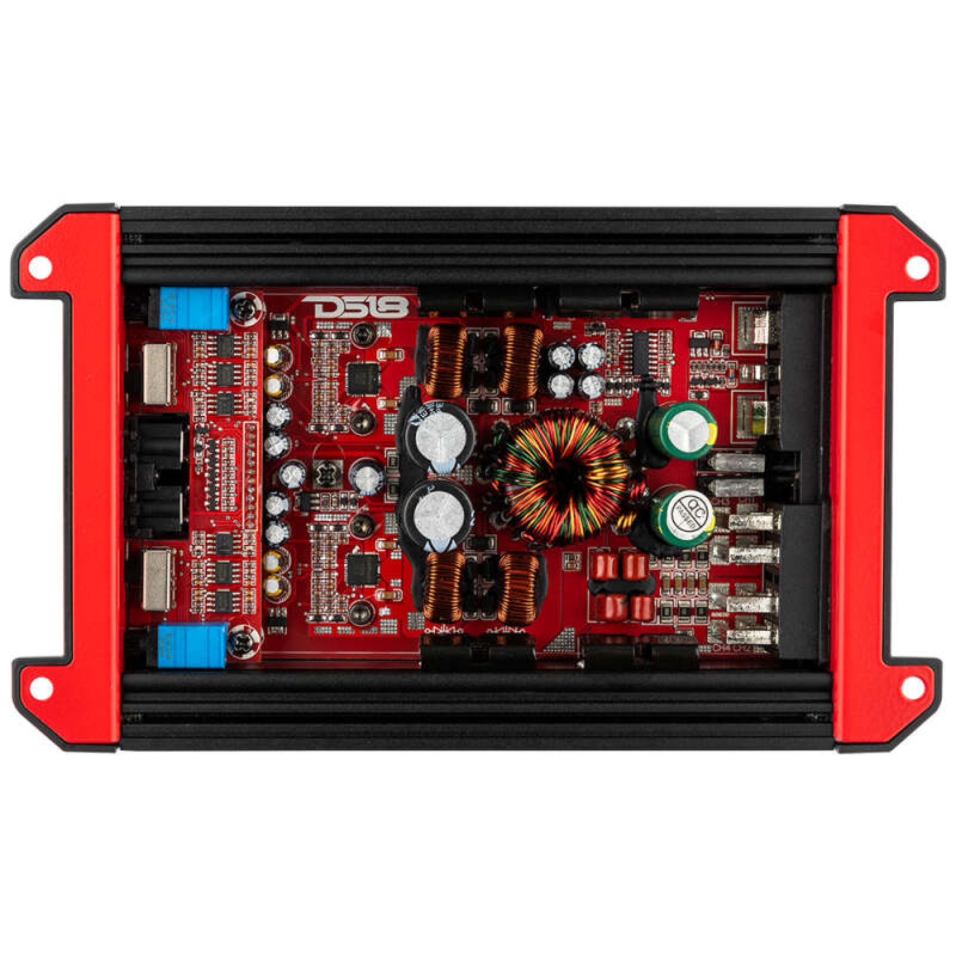 Picture of DS18 4-Channel Amplifier 2x 300/4ohm Bridge 4 x 150/2ohm 4 x 90/4ohm Watts RMS