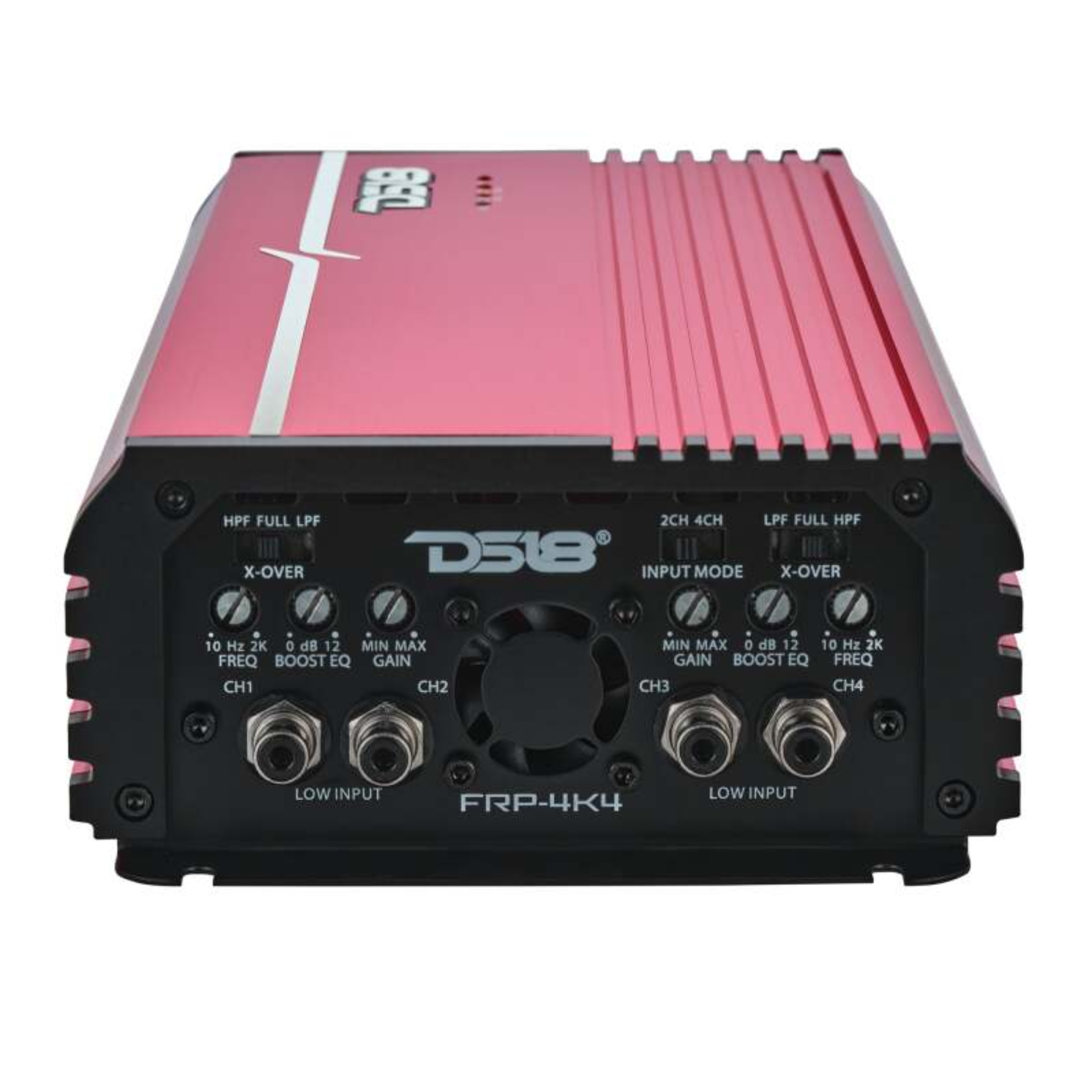 Picture of DS18 4-Channel Class-D Amp Stereo Full-Range 4 x 400 W RMS at4 ohm- Red