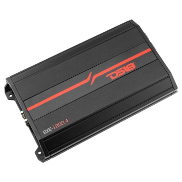 Picture of DS18 4-Channel SXE Amplifier Class A|B 2x 200/4ohm Bridge 4 x 100/2ohm 4 x 60/4ohm Watts RMS- Black