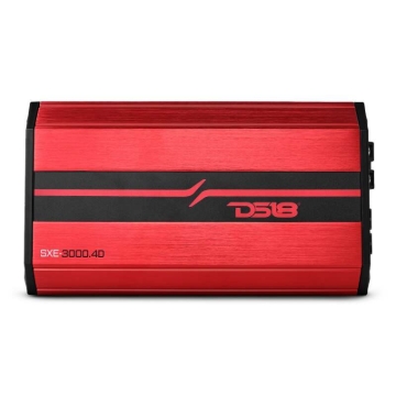 Picture of DS18 4-Channel SXE Amplifier Class D 2x 500/4ohm Bridge 4 x 320/2ohm 4 x 200/4ohm Watts RMS- Red