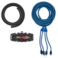 Picture of DS18 4-GA Amplifier Install Kit Advance- Blue