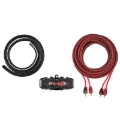 Picture of DS18 4-GA Amplifier Install Kit Advance- Red