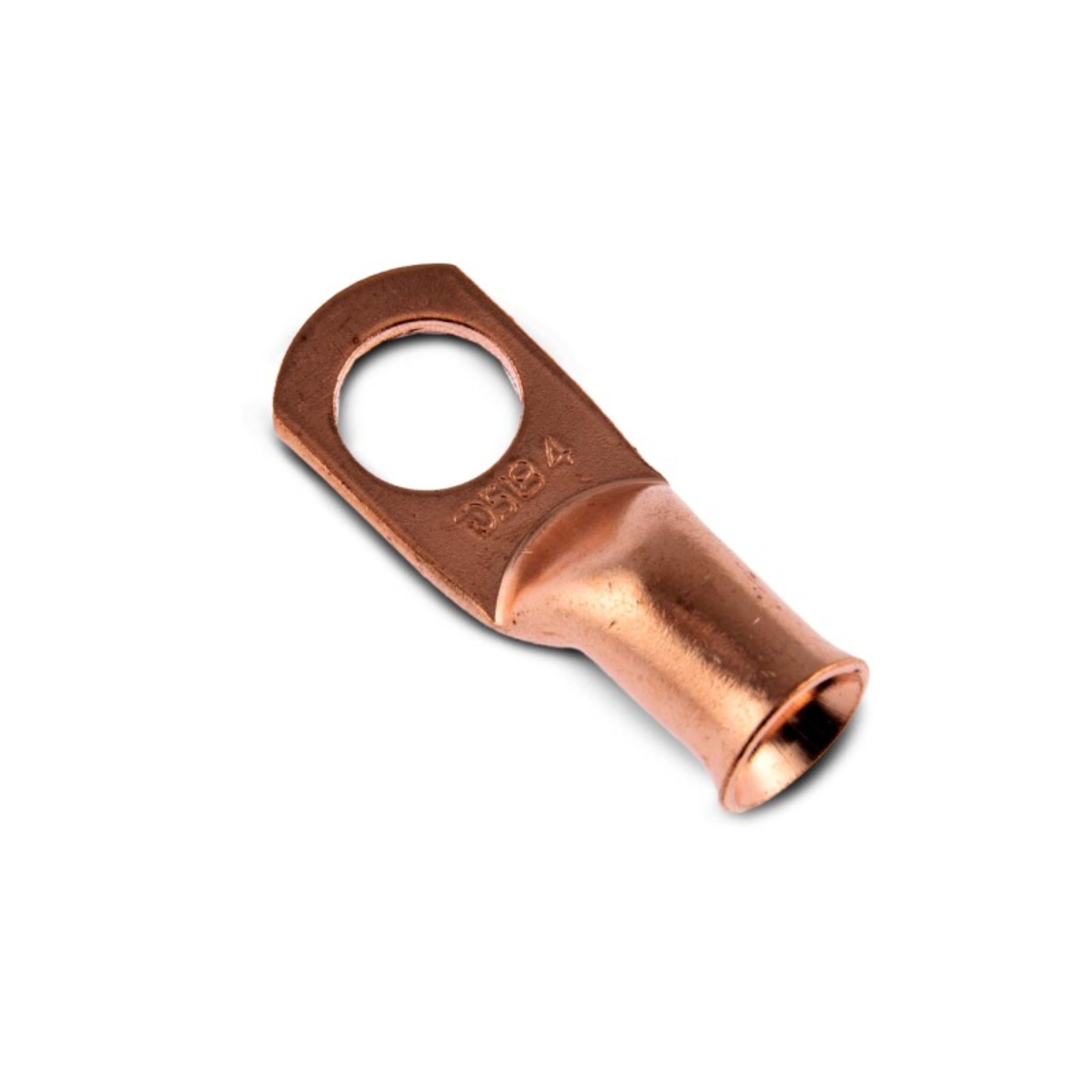 Picture of DS18 4-GA Copper Ring Terminals Pack of 10