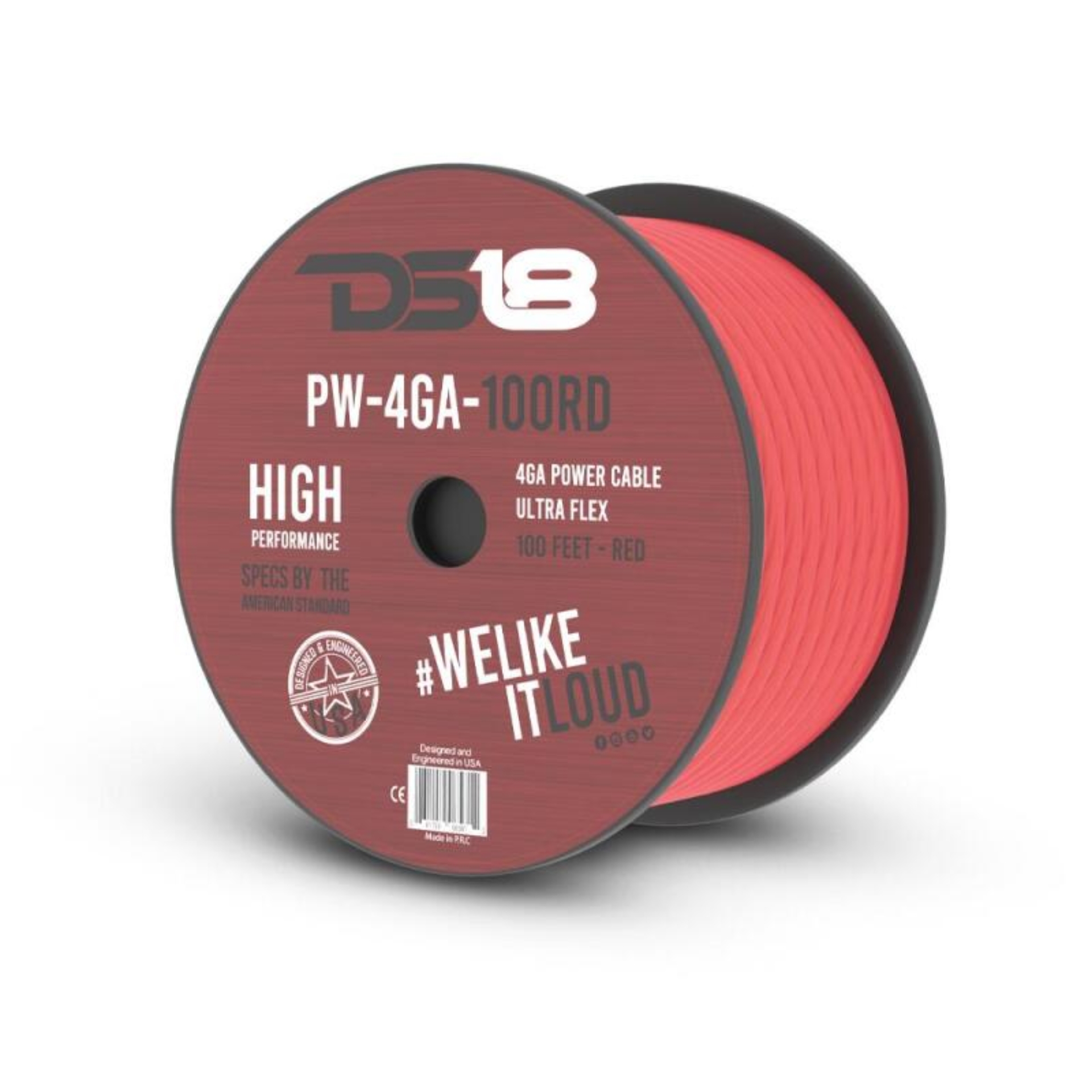 Picture of DS18 4-GA Power And Ground 100-Feet Black
