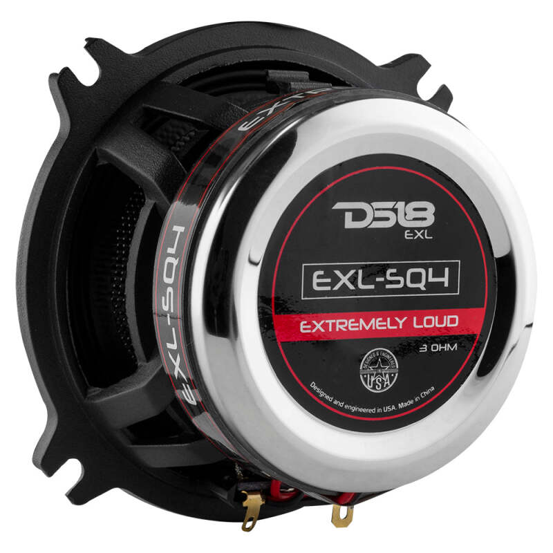 Picture of DS18 4in 60 Watts RMS 3 ohm 2-Way Coaxial Speakers And Component System w/ Fiberglass Cone