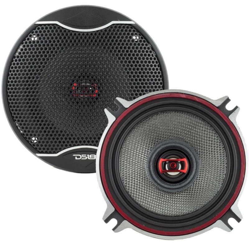 Picture of DS18 4in 60 Watts RMS 3 ohm 2-Way Coaxial Speakers And Component System w/ Fiberglass Cone