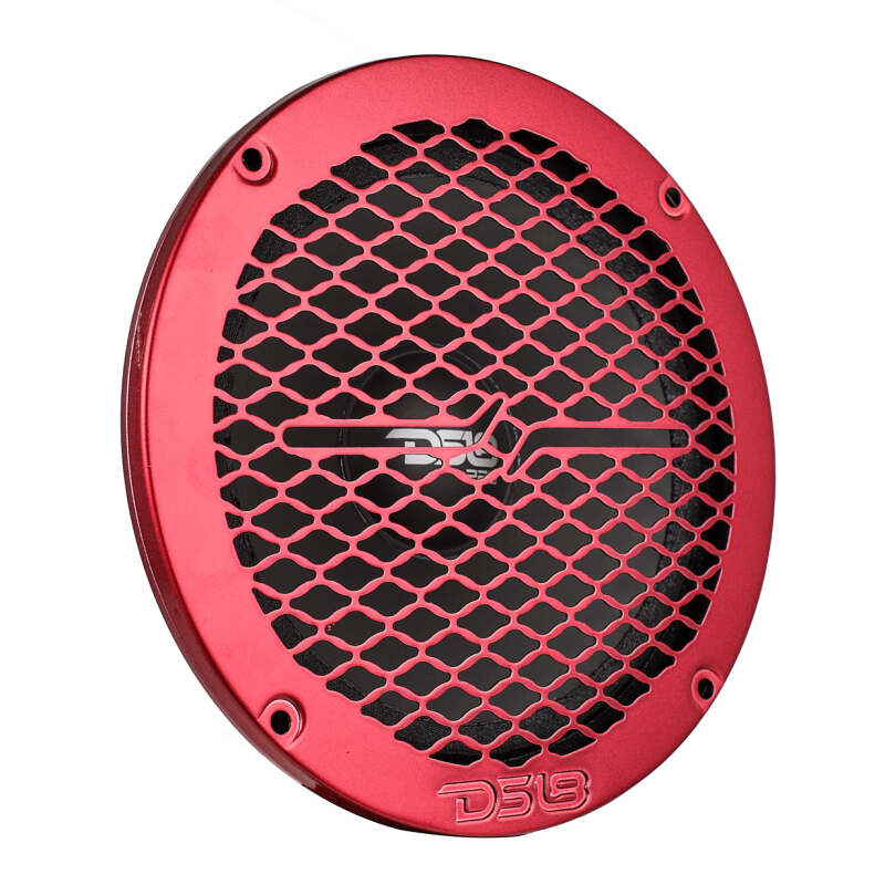Picture of DS18 6.5in Speaker Grill Shallow- Red