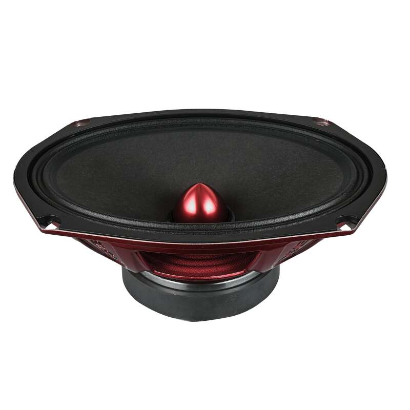 Picture of DS18 6x9in 275 Watts RMS 4 ohm Mid-Range Loudspeaker Bullet Loudspeaker Grill Included