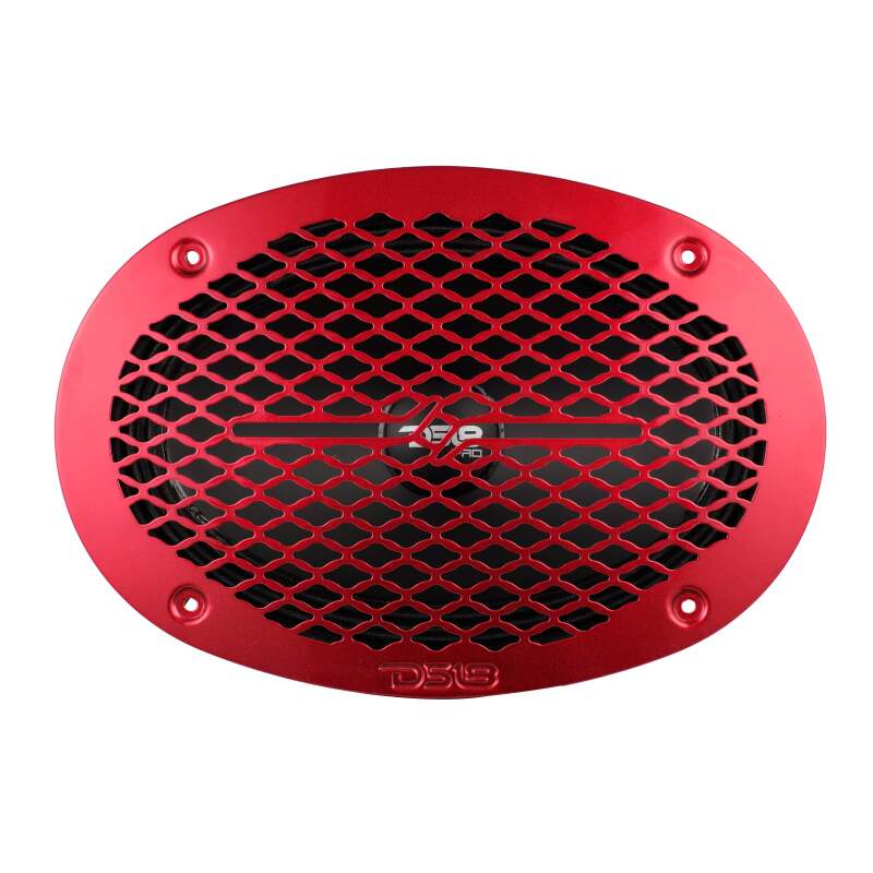 Picture of DS18 6x9in Speaker Grill Shallow- Red
