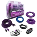 Picture of DS18 8-GA Amplifier Install Kit Advance- Purple