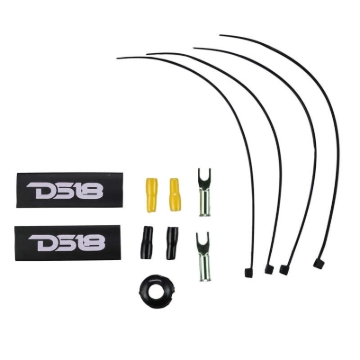 Picture of DS18 8-GA Amplifier Install Kit Advance- Yellow